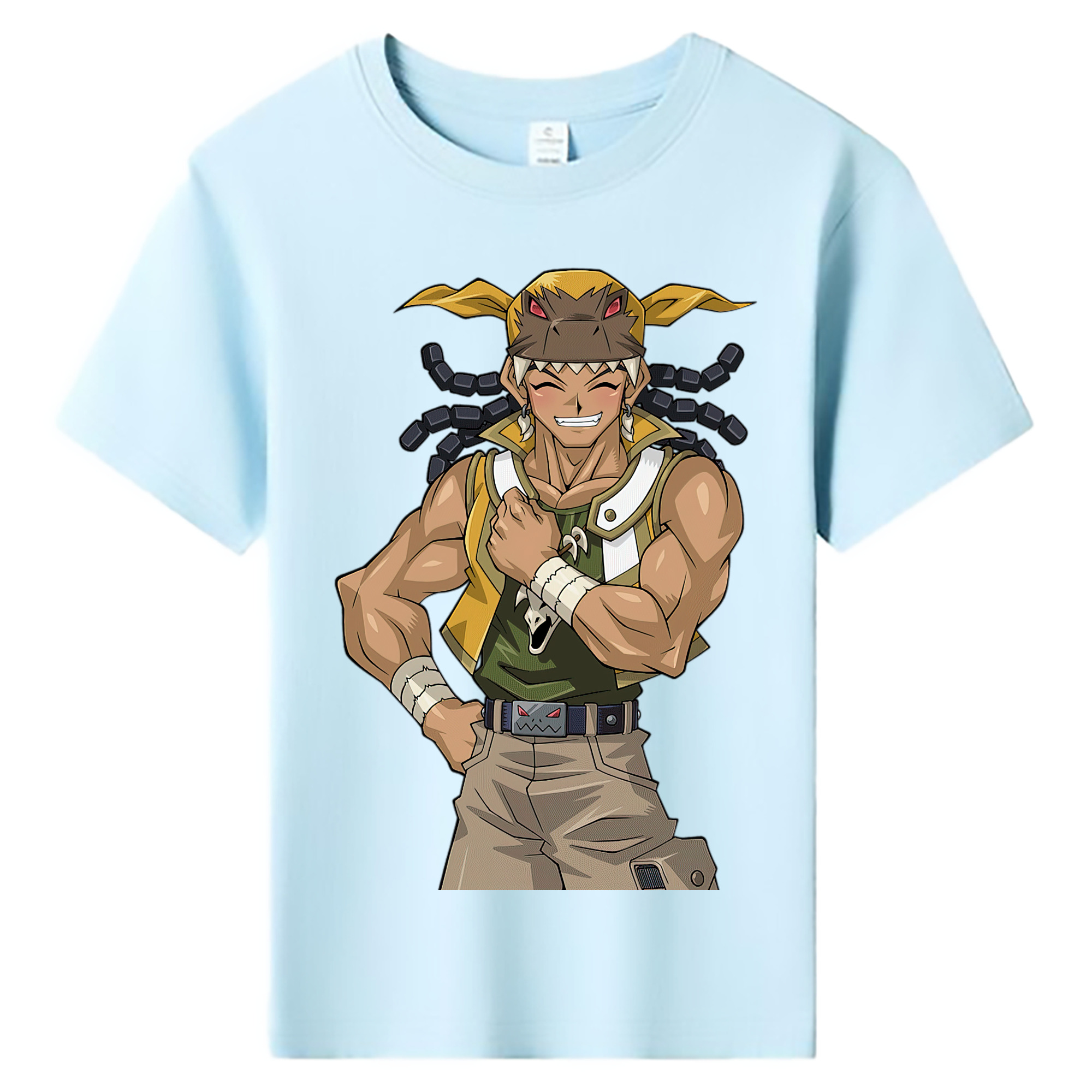 （画像用） 遊☆戯☆王 Yu-Gi-Oh! 綿100％キッズTシャツ（フロントプリント）